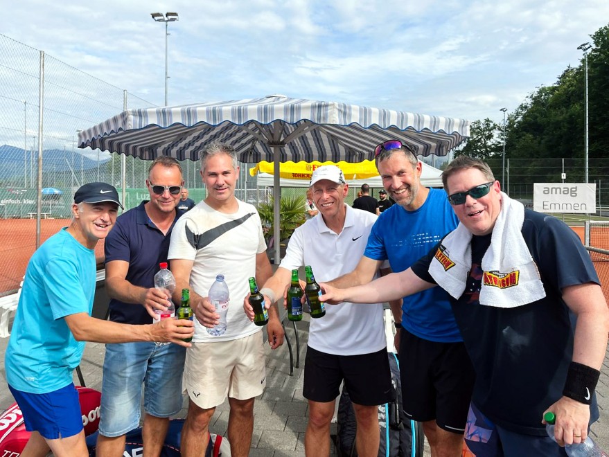 Der Moment des Aufstiegs in die 1. Liga