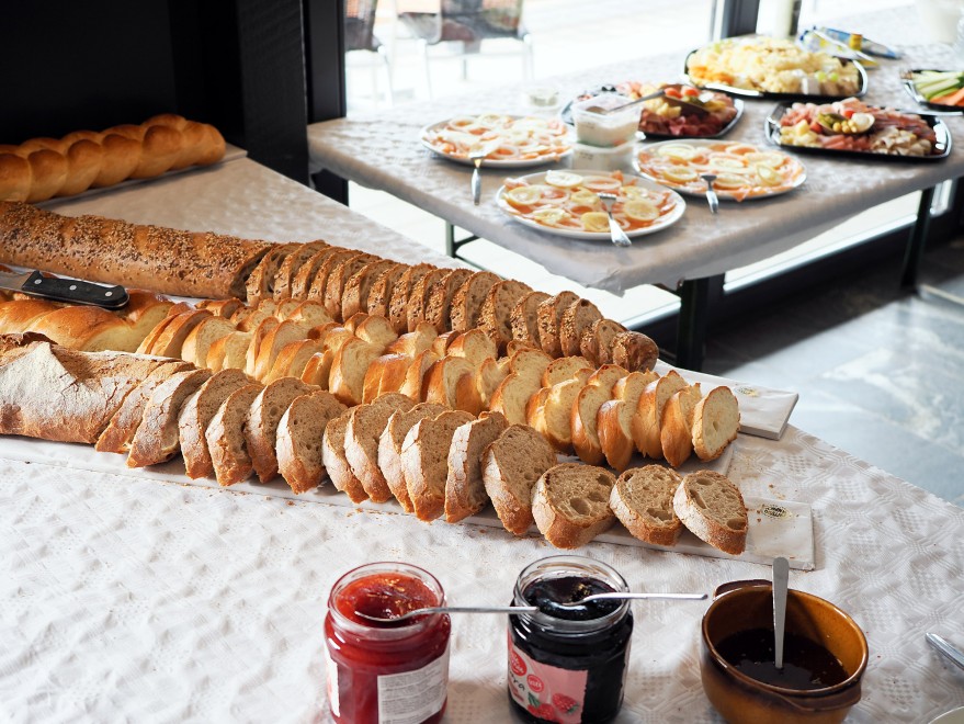 Reichhaltiges Buffet