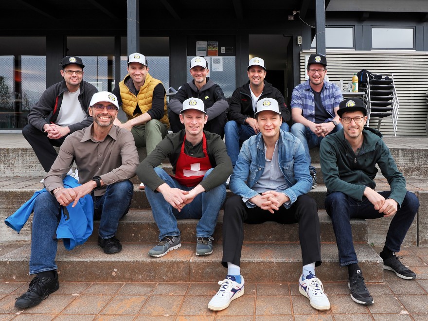 Das komplettes Jungsenioren-Team als Organisator des Club-Brunch 2024