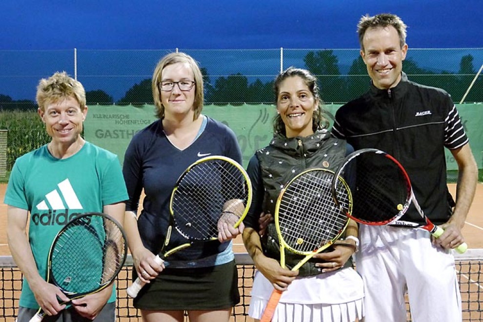 Clubmeisterschafts-Final TC Sempach im Mixed-Doppel