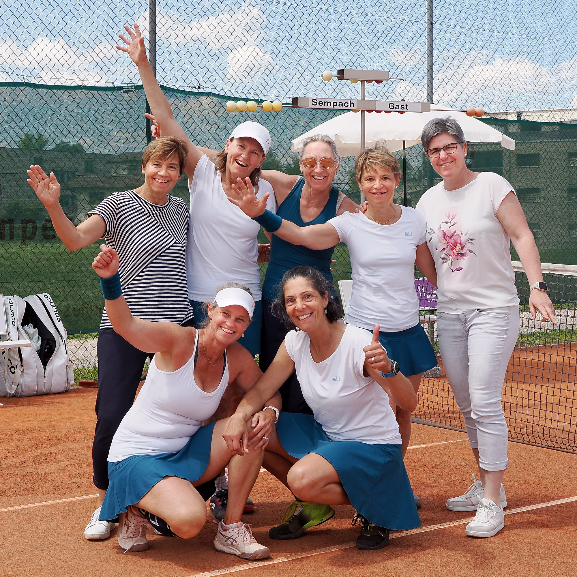 NLA-Siegerteam gegen den TC Möhlin (4:2) NLA-Siegerteam gegen den TC Möhlin (4:2)
