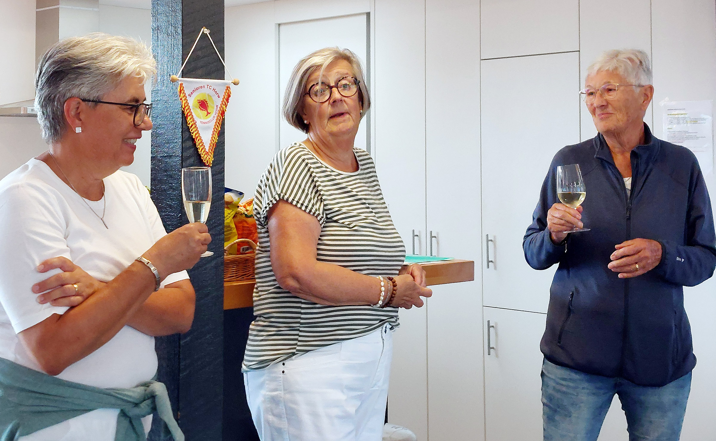 Organisatorinnen des Senioren-Plausch vom 7. Juli 2025 beim TC Sempach
