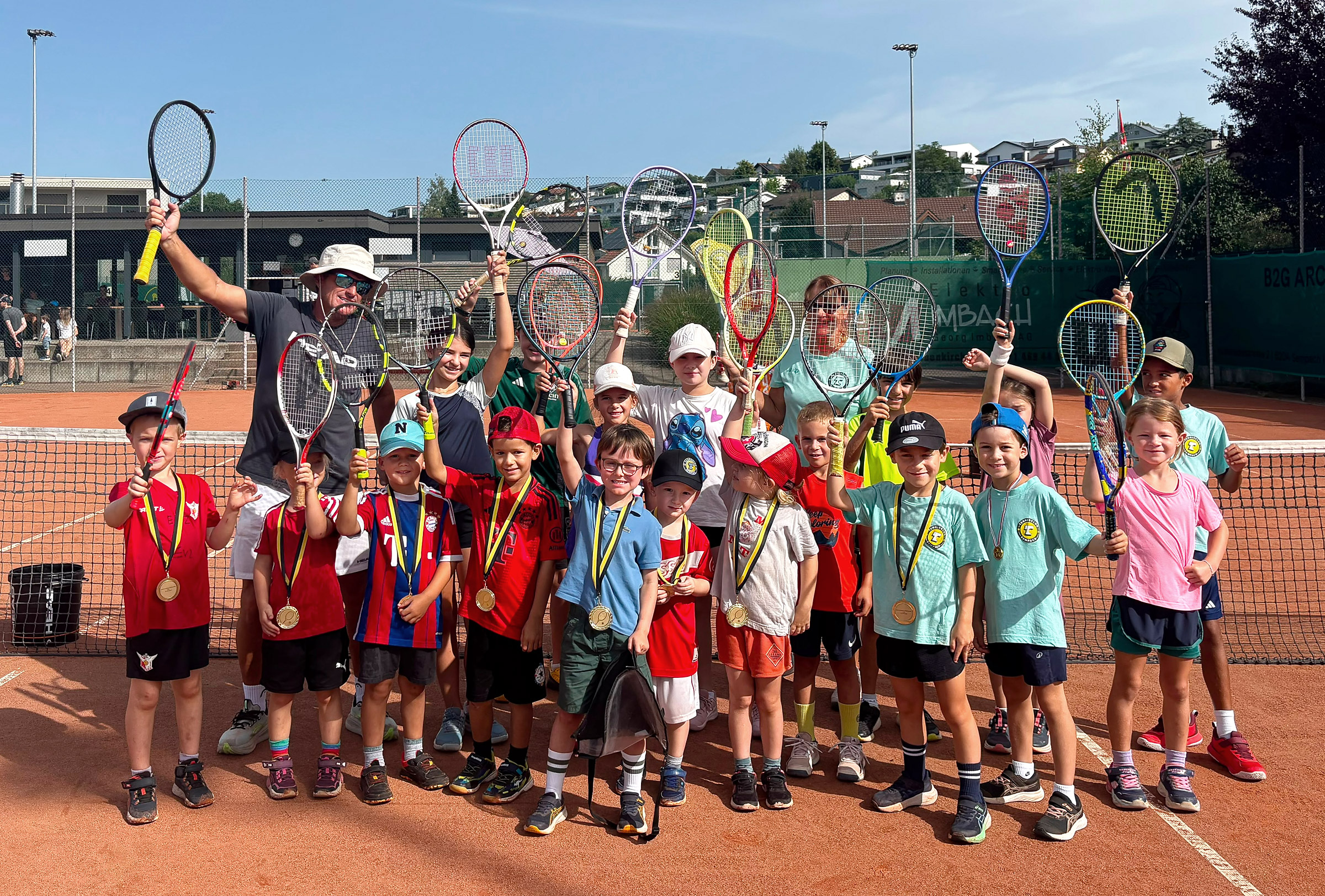 Gutgelaunte Kids am Sommer-Intensiv-Weekend