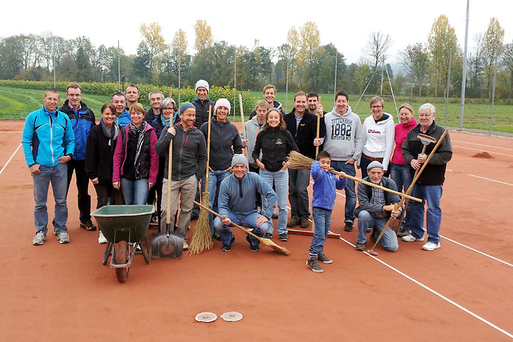 Platzräumungs-Equipe 2015 Platzräumungs-Equipe 2015